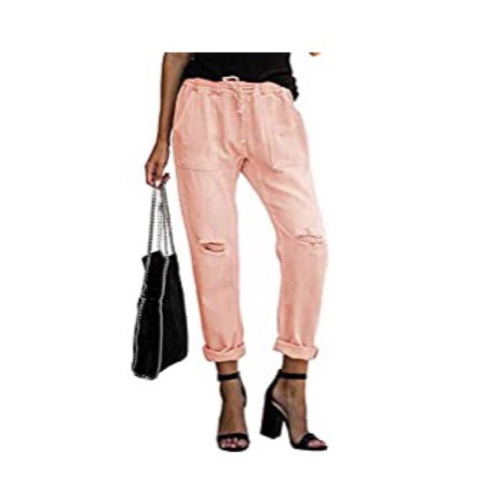 Elastic Waist Jeans